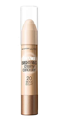 Maybelline MAY DREAM BRIGHT.CR.CONCEAL.BL 20 Light corrector de ojeras - Correctores de ojeras (Piel Iluminada, Light, 19 mm, 56 mm, 157 mm, 23 g)