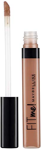 Maybelline New York Fit Me - Corrector de Imperfecciones Acabado Mate para Pieles Muy Oscuras, Tono 55 Hazelnut - 6.8 ml