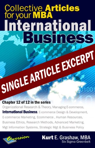 MBA Paper: Avon Beauty is an International Opportunity (English Edition)