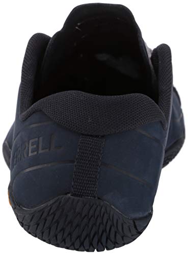 Merrell Vapor Glove 3 Luna Leather, Zapatillas Deportivas para Interior para Hombre, Azul (Navy), 44.5 EU