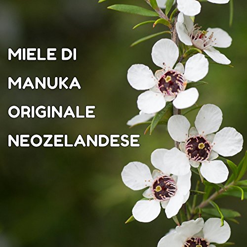 Miel de Manuka 400+ MGO 500g. Producida en Nueva Zelanda, activa y cruda, 100% pura y natural. Metilglioxial probado por laboratorios acreditados. NATURALEPIÙ