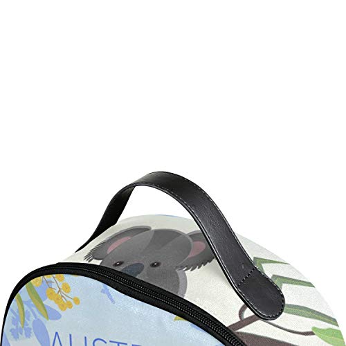 Mochila escolar ligera ISAOA, mochila casual para jóvenes, adolescentes y niños, bolsas australianas de acacia Koala Acacia flores