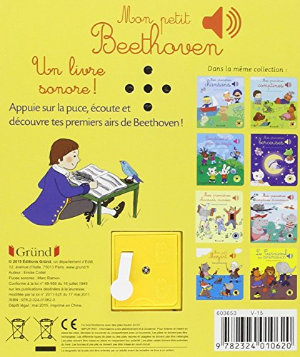 Mon petit Beethoven (Mes premiers livres sonores)