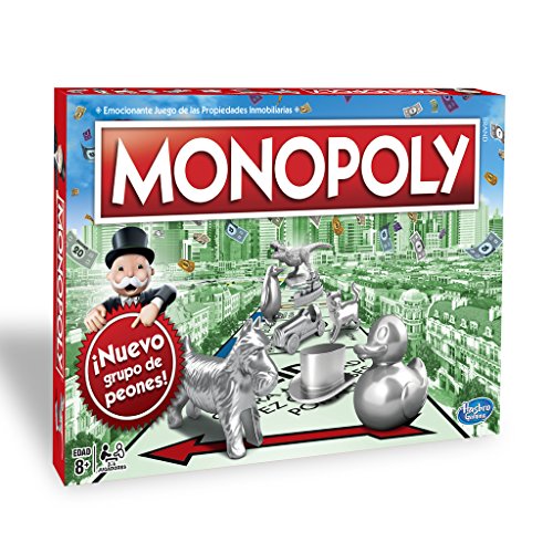 Monopoly - Clásico, Edad recomendada: a partir de 8 años (Hasbro C1009105)