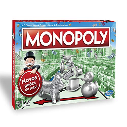 Monopoly - Clásico, Edad recomendada: a partir de 8 años (Hasbro C1009105)