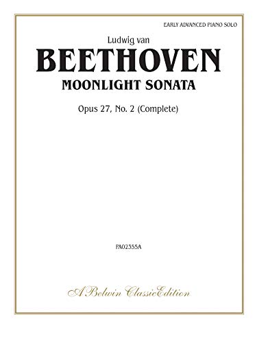 Moonlight Sonata, Op. 27, No. 2 (Complete) (A Belwin Classic Edition)