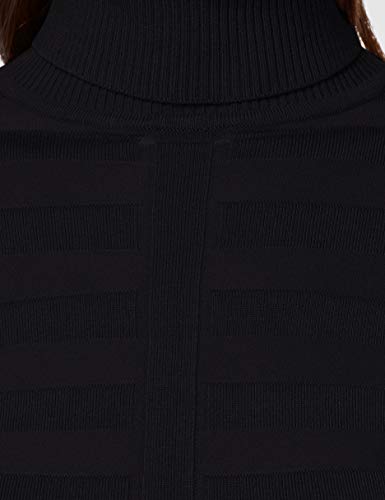 Morgan Robe Tricot Col roulé RMENTO Casual Dress, Negro (Noir Noir), Medium (Talla del Fabricante: TM) Women's