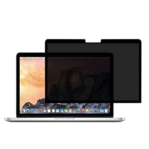 MOSISO 13 Pulgadas Filtro de Privacidad, A Prueba de Peep Protectora de Pantalla Compatible 2010-2018 MacBook Air/Air Retina, 2012-2015 MacBook Pro Retina/2019 2018 2017 2016 MacBook Pro 13 USB-C