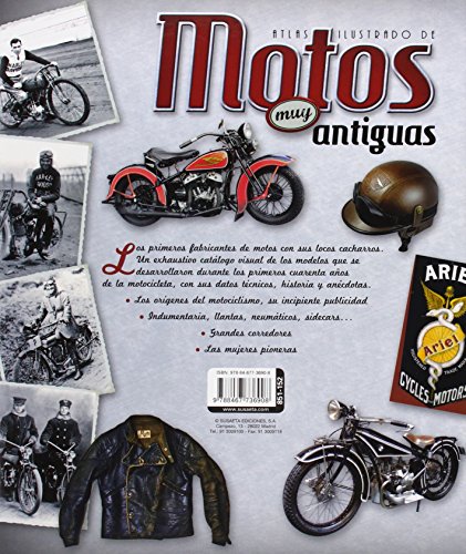 Motos muy antiguas (Atlas Ilustrado)