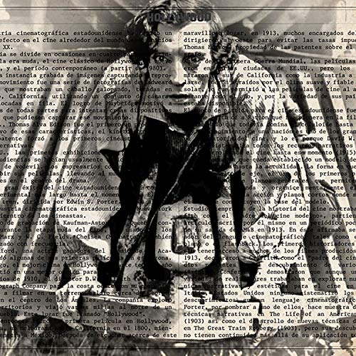 Nacnic Poster de The General - Buster Keaton 2. Láminas de cine antiguo de Hollywood. Diseño de cine vintage con definiciones. Tamaño A4
