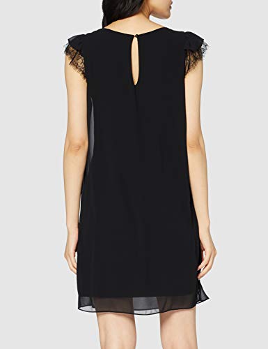 Naf Naf Kamie R1 Vestido, Negro, S para Mujer