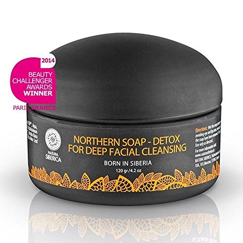 Natura Siberica Detox Jabón Negro Nórdico - 120 ml