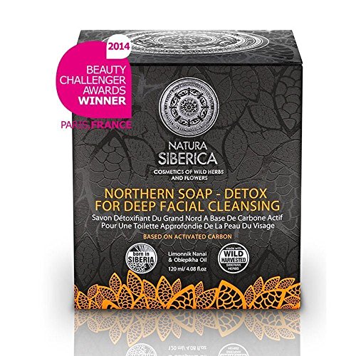 Natura Siberica Detox Jabón Negro Nórdico - 120 ml