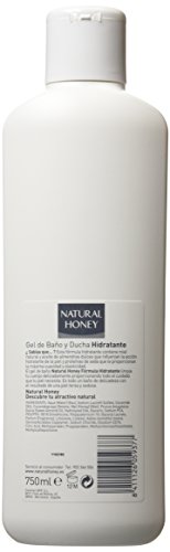 Natural Honey Gel de Ducha Hidratante con Aceite de Almendras 750ml