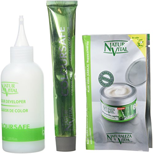 Naturaleza Y Vida Coloursafe Tinte Permanente Tono 4 Castaño, 150 ml