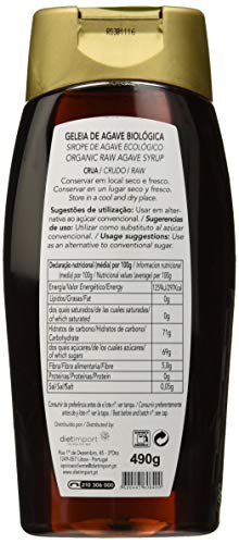 Naturefoods Sirope de Agave Ecológico Crudo - 490 gr