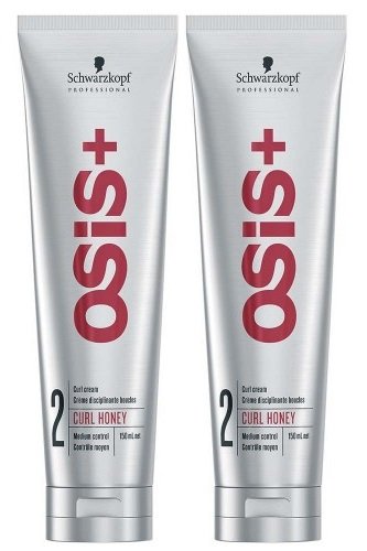 Negro de 2 unidades Schwarzkopf OSiS Curl Honey 150 ml