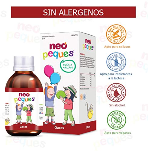 Neo Peques | Jarabe Infantil para Niños Gases | 150 ml