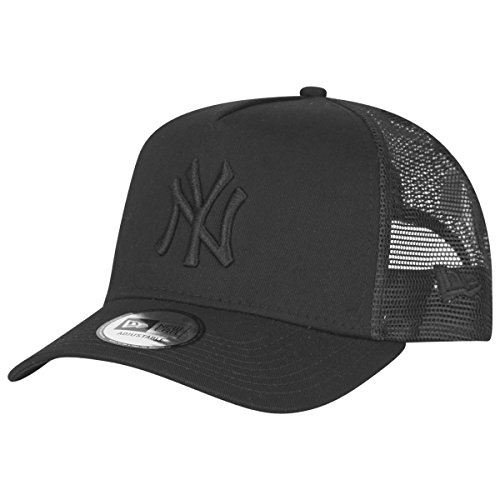 New Era ERA Clean Trucker Gorra, Unisex Adulto, Negro, Talla Única