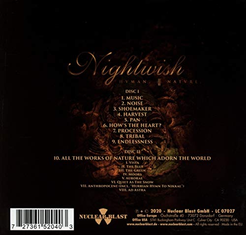 Nightwish - Human II: Nature  (2 CD)