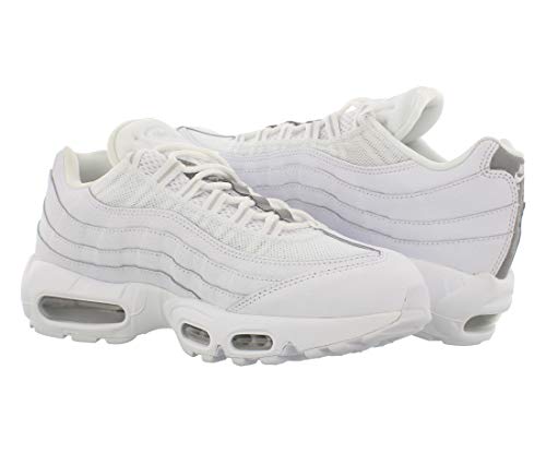 Nike Air MAX 95 Essential, Zapatillas de Running Unisex Adulto, Blanco (White/White/Pure Platinum/Reflect Silver/Black 100), 40 EU