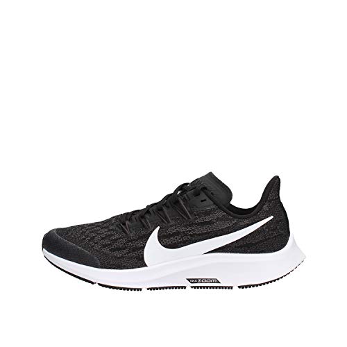 Nike Air Zoom Pegasus 36 (GS), Unisex Niños, Negro (Black/White/Thunder Grey 001), 35.5 EU