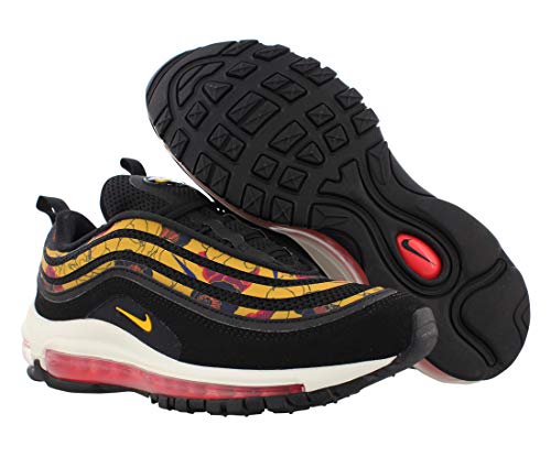 Nike W Air MAX 97 SE, Zapatillas de Atletismo para Mujer, Multicolor (Black/University Gold/Sail 1), 38 EU