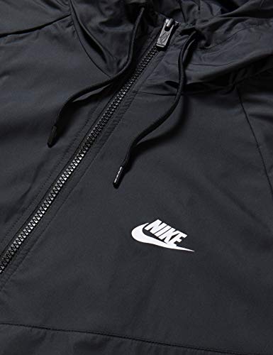 NIKE W Nsw Wr Jkt Sport Jacket, Mujer, black/black/(white), XS