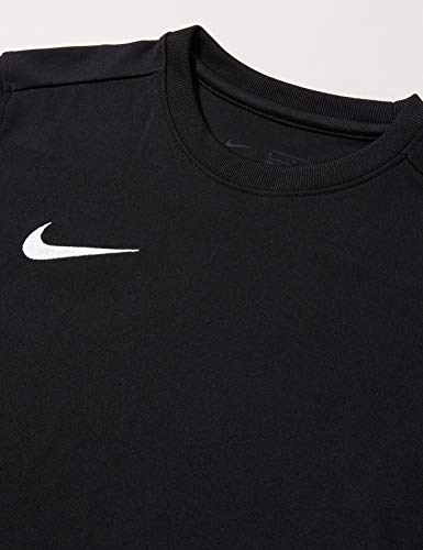 NIKE Y Nk Dry Park VII JSY SS Camiseta de Manga Corta, Unisex niños, Black/White, M