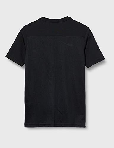 NIKE Y Nk Dry Park VII JSY SS Camiseta de Manga Corta, Unisex niños, Black/White, M