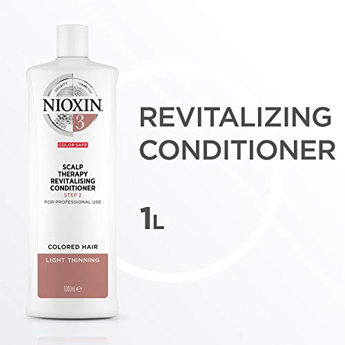 Nioxin System 3, Acondicionador de pelo - 1000 ml.