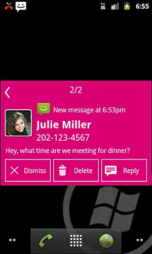 Notify - WP7 Magenta Theme