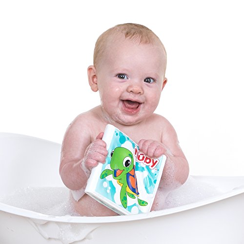 Nûby - Libro de Baño para Bebé - 6 Meses