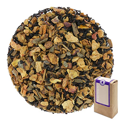 Núm. 1105: Té negro orgánico "Manzana y canela" - hojas sueltas ecológico - 100 g - GAIWAN® GERMANY - manzana, cassia, té negro de China