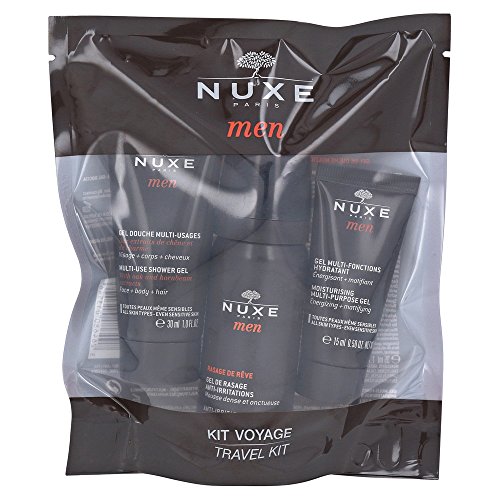 Nuxe Nuxe Men Gel Afeitar 35Ml + Gel Ducha 30Ml + Crema Hidratante 15Ml 80 ml