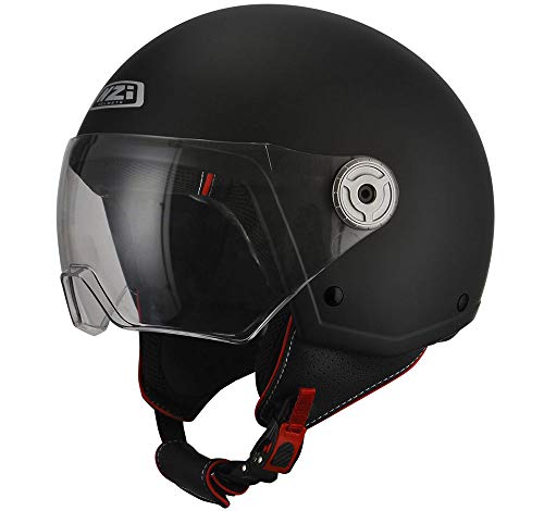 NZI Vintage 3 Casco, Sin género, Matt Black, XS