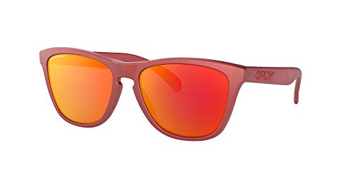 Oakley Frogskin Gafas de sol, Ir Red W/Prizm Ruby, 0 Unisex