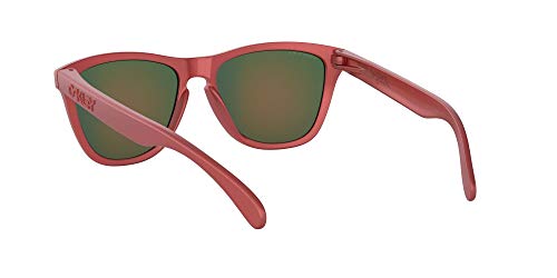 Oakley Frogskin Gafas de sol, Ir Red W/Prizm Ruby, 0 Unisex