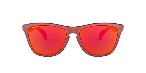 Oakley Frogskin Gafas de sol, Ir Red W/Prizm Ruby, 0 Unisex