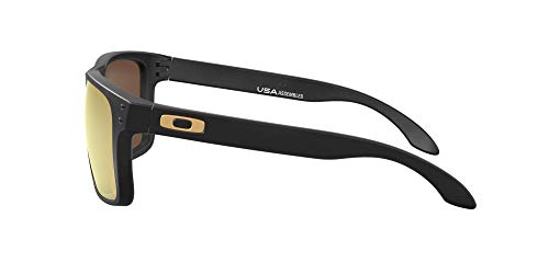 Oakley Holbrook XL Sonnenbrille Matte Black/prizm 24K Polarized