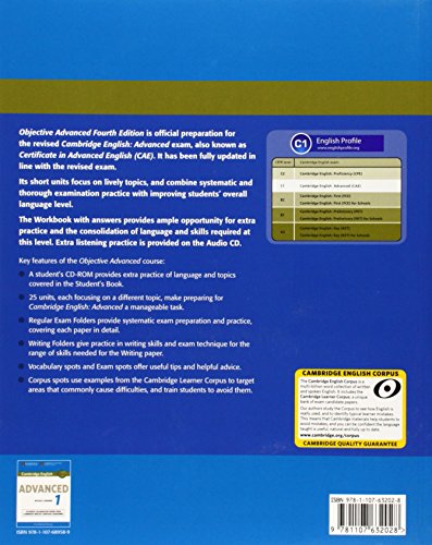 Objective Advanced Workbook with Answers with Audio CD