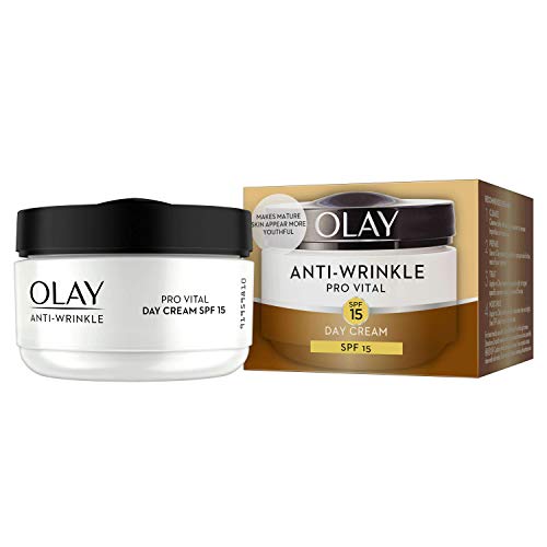 Olay - Crema de día anti arrrugas pro vital con, factor de protección solar 15 - 50 ml