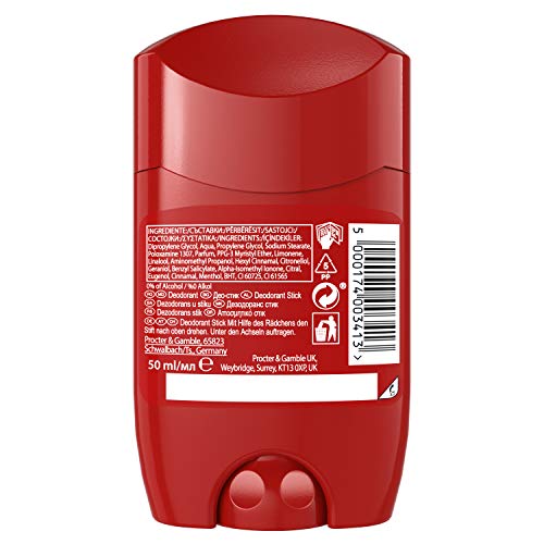 Old Spice Whitewater Desodorante En Barra Para Hombres 50 ml, 6 pack