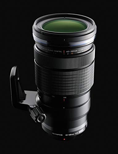 Olympus Objetivo M.Zuiko Digital ED 40-150 mm F2.8 Pro, teleobjetivo, Adecuado para Todas Las cámaras MFT (Modelos Olympus OM-D & Pen, Serie G de Panasonic), Negro