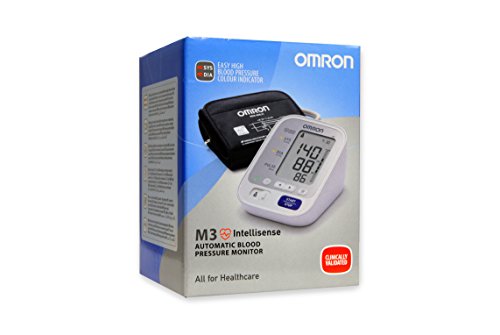 OMRON M3 - Tensiómetro de brazo digital con detección del pulso arrítmico, validado clínicamente