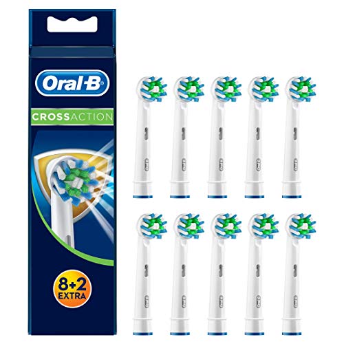 Oral-B CrossAction 10 pc(s) White - Cabezal (10 pieza(s), Blanco, Oral-B)