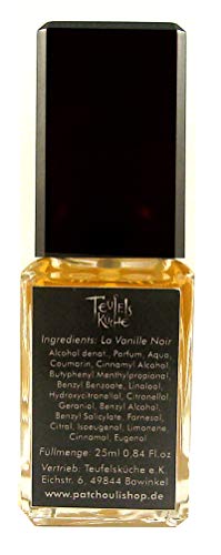 Original Teufelsküche Patchouli La Vanille Noir (vainilla negra) Eau de Parfum 25 ml gótico