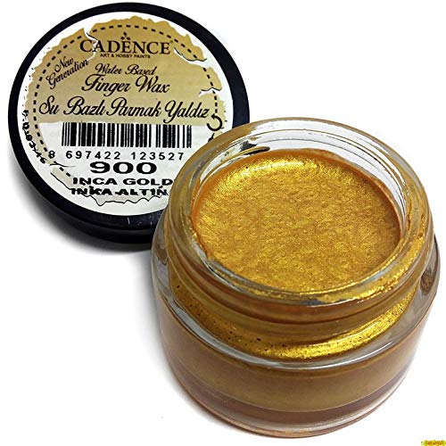 ORO EN CREMA CADENCE FINGER WAX BASE AL AGUA, COLOR ORO INCA 20ML