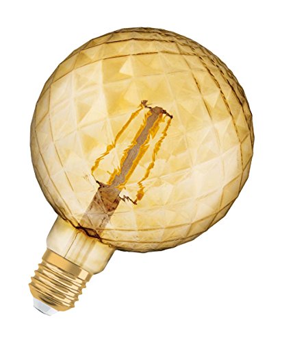 Osram Vintage 1906 LED Bombilla Led Bombilla LED E27 2500k 4.5W - 40W, Blanco