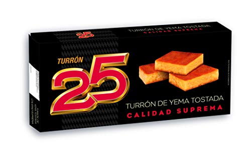 PACK ESPECIAL NAVIDAD TURRON 25. CALIDAD SUPREMA. Turrón jijona / blando, turrón Alicante / duro, yema tostada, coco, praliné de trufa, chocolate crujiente, crema catalana, figuritas y almendritas.